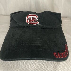 University of South Carolina Women’s Adjustable Visor - Slightly Worn but Washed